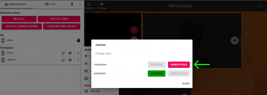 Assigning Roles on KonX