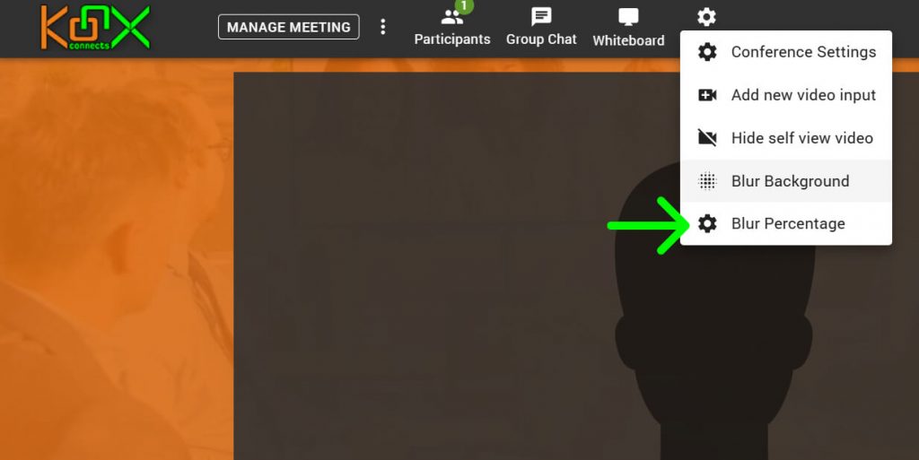 KonX Blur Background